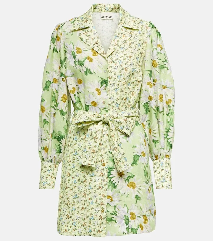 Astra mini shirt dress