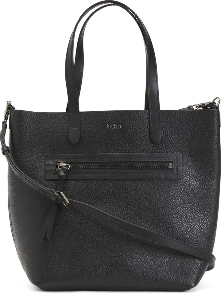 Leather Beatrice Large Tote