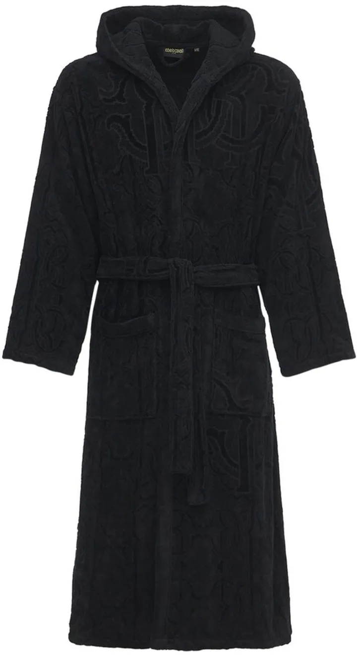 Araldico cotton bathrobe