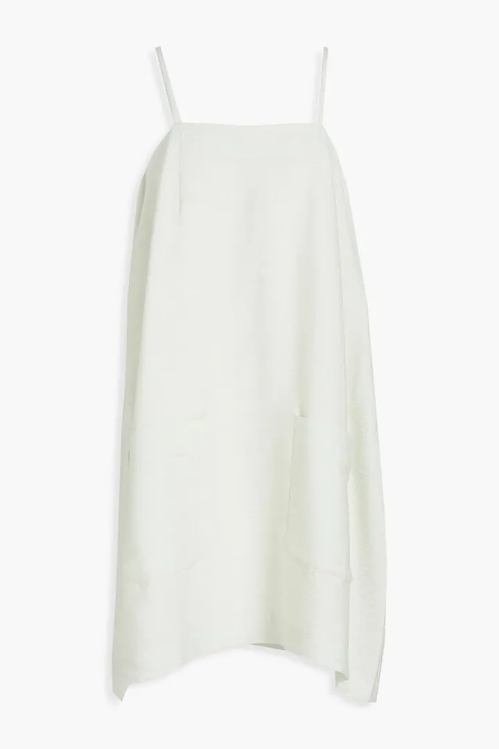 Crepon mini dress