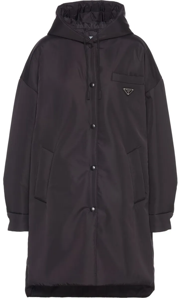 Light Re-Nylon raincoat