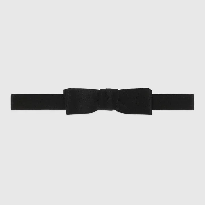 Silk bow tie