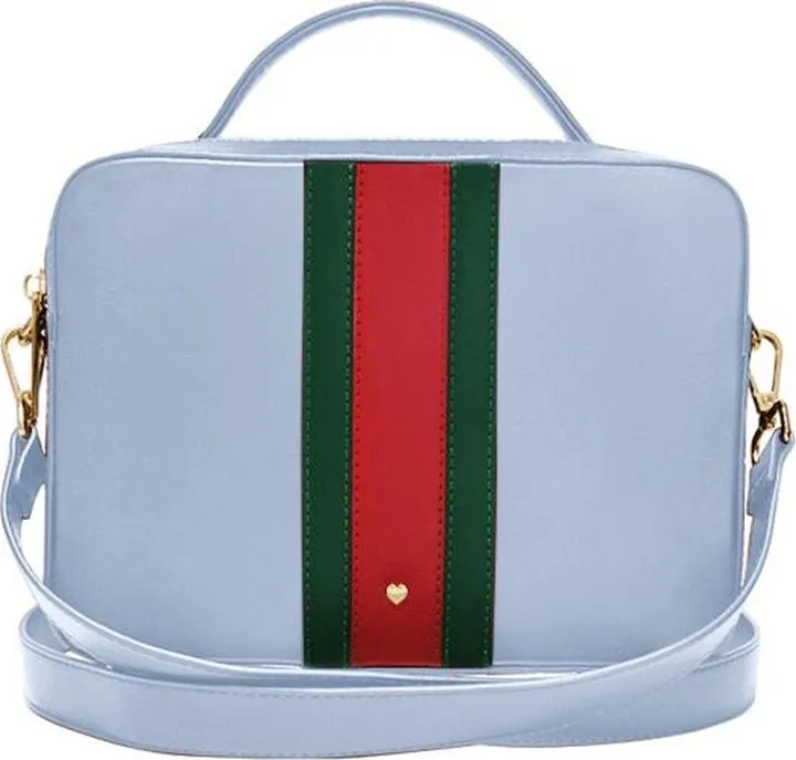 Johnny Loves Rosie - French Blue Stripe Carter Crossbody Bag