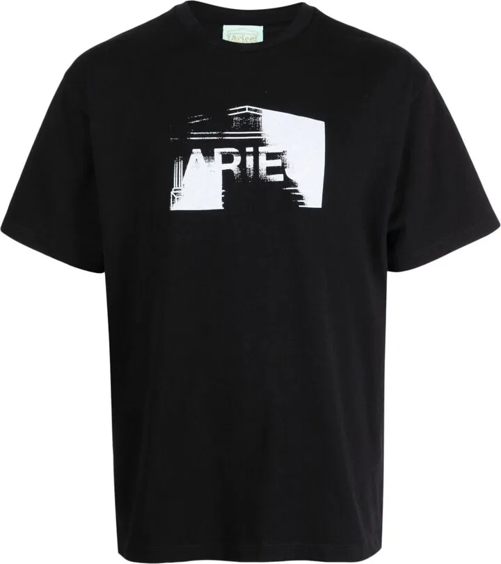 logo-print cotton T-shirt
