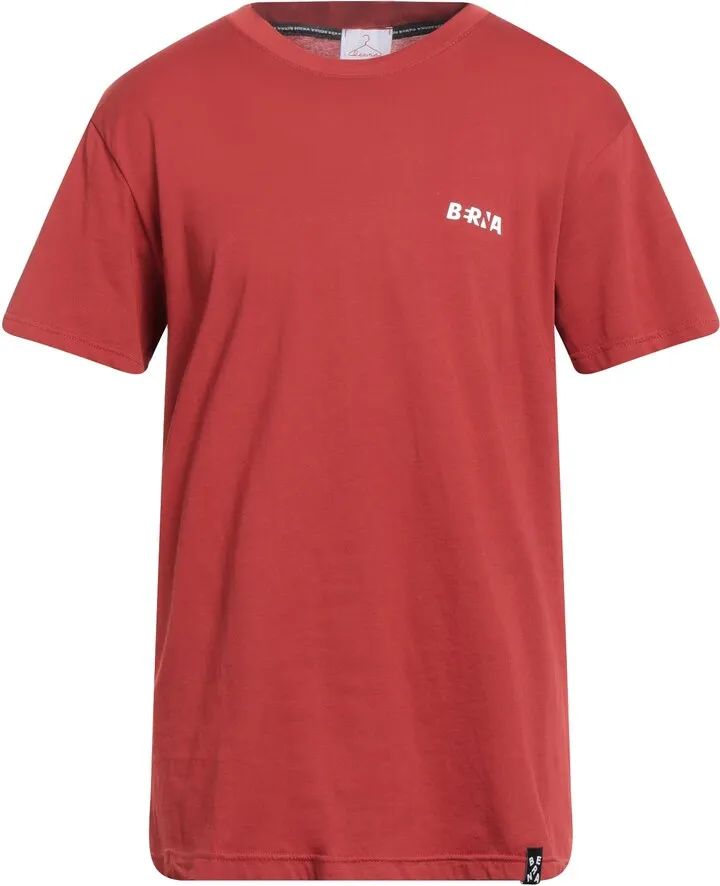 T-shirt Brick Red
