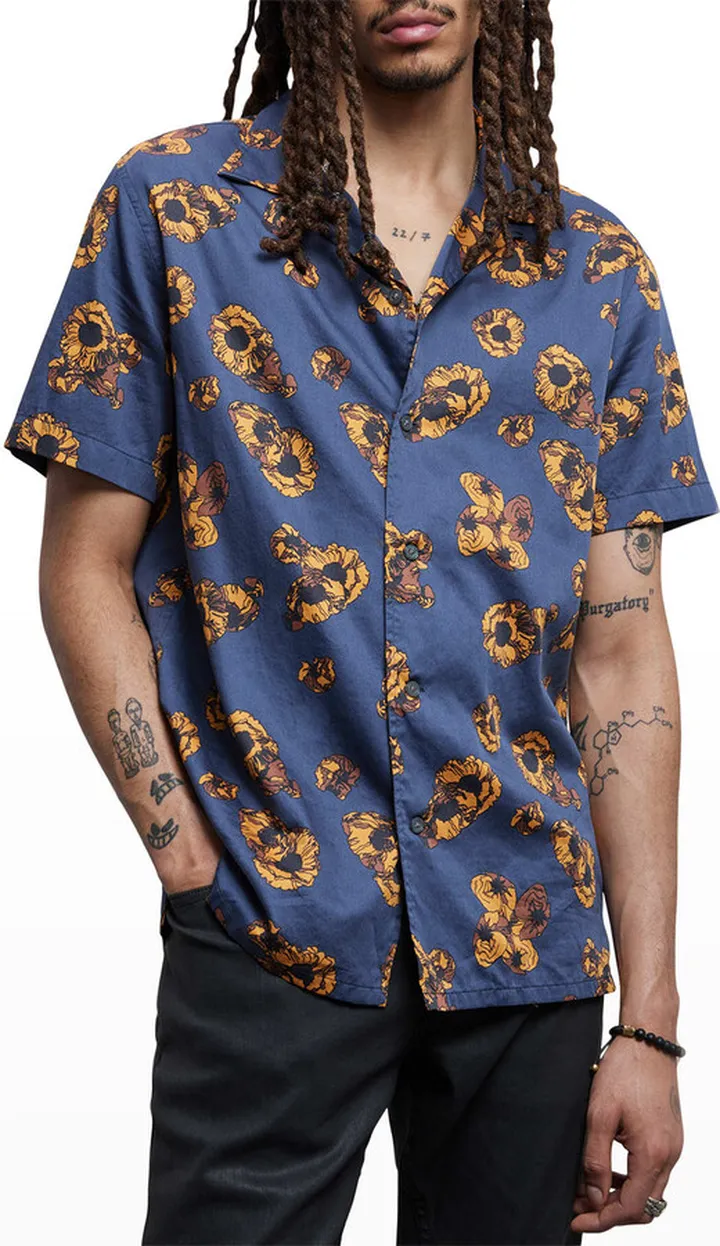 Men's Danny Graphic Camp Shirt