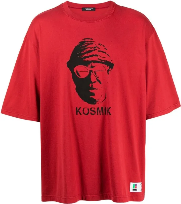 graphic-print cotton T-shirt