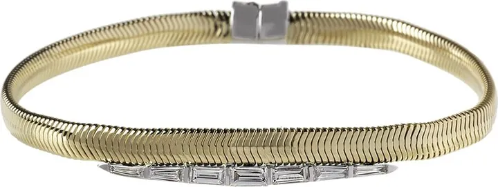 Feelings 18k Diamond Baguette Bracelet