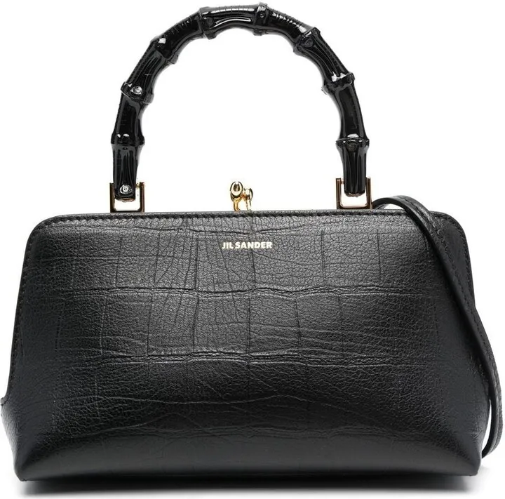 Goji leather tote bag