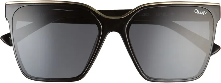 Level Up 56mm Polarized Square Sunglasses