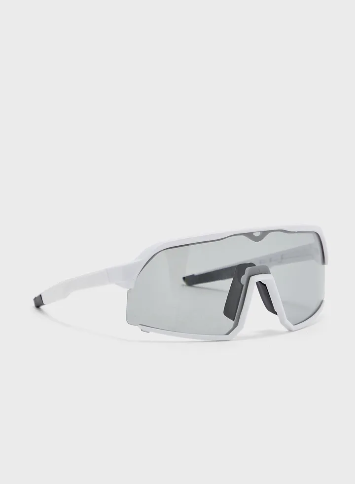 Polarized Sports Shield Sunglasses