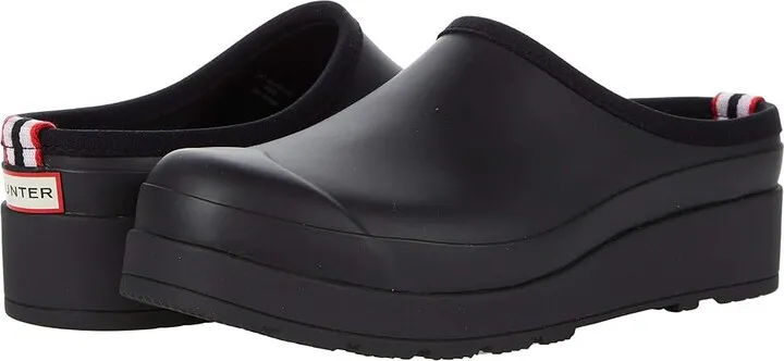 Hunter Original Play Clog (Black) Women's Shoes
