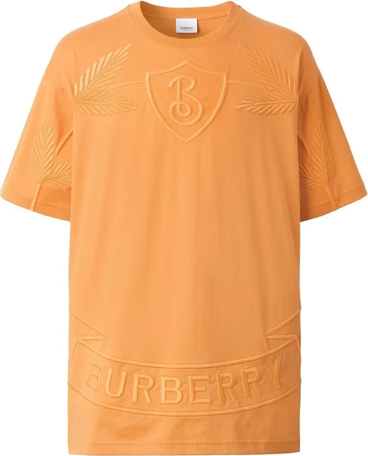 Oak Leaf Crest embroidered T-shirt