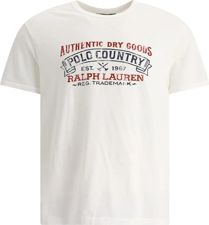 Polo Ralph Lauren Logo Printed Crewneck T-Shirt