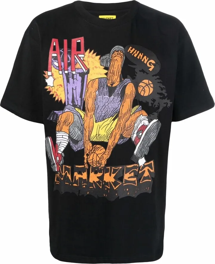 graphic-print cotton T-shirt