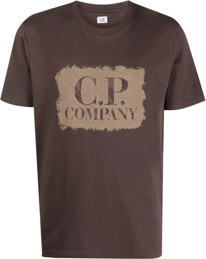 logo-print cotton T-shirt