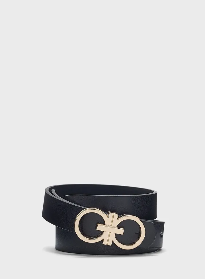 Vmkarla Coated Waist Hole Belt