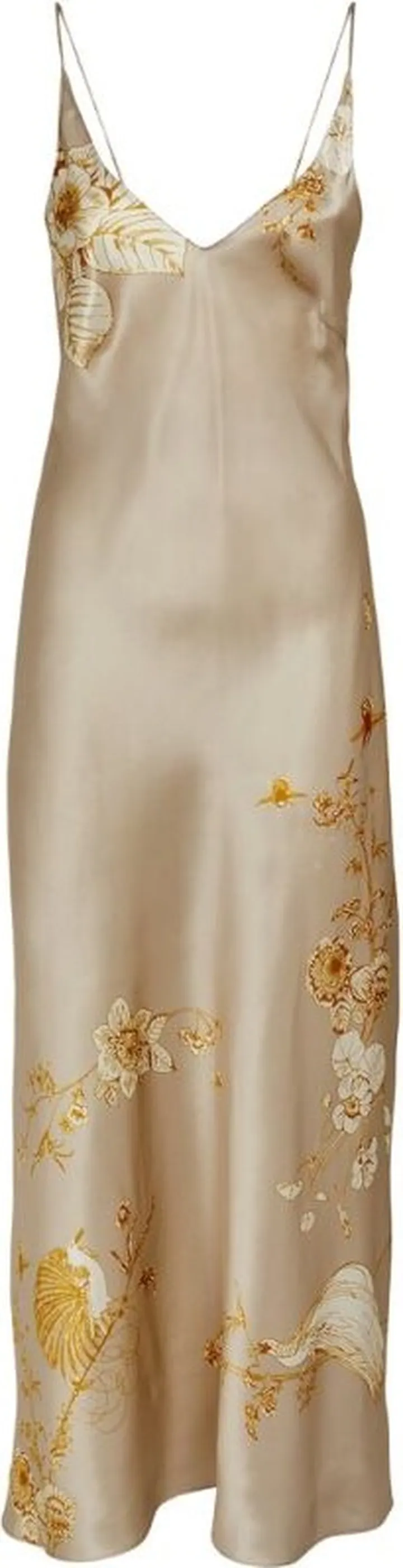 Carine Gilson Silk Long Gown