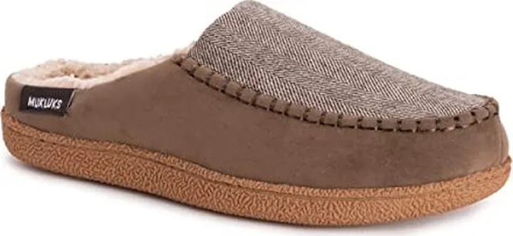 MUK LUKS Men's Staughton Clog Slippers