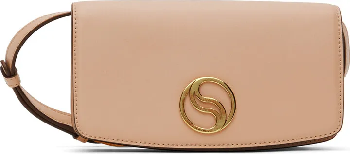 Stella McCartney Pink S-Wave Shoulder Bag