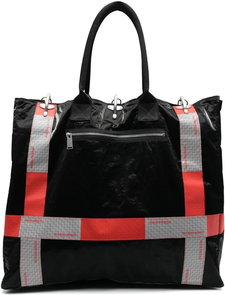 Fireman-Tape Tote Bag