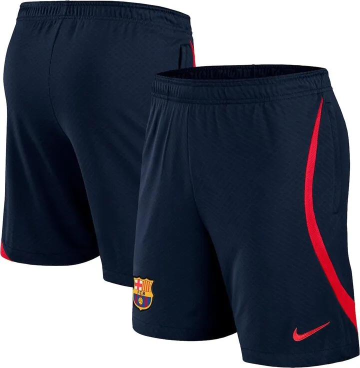 Men's Nike Navy Barcelona Strike Performance Shorts