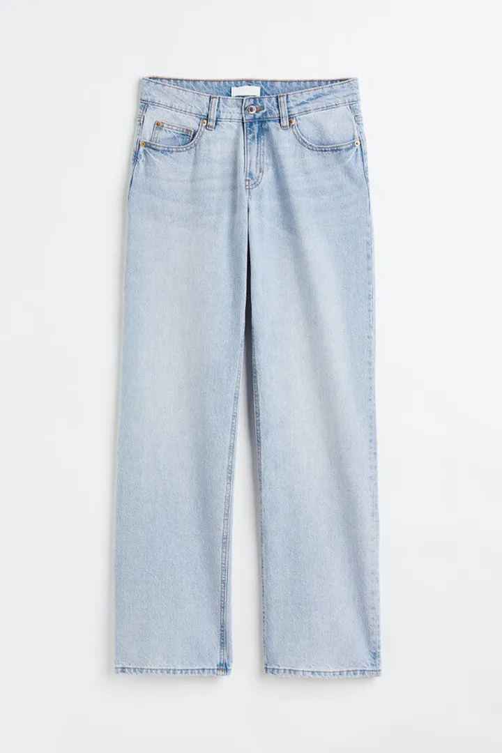Straight Low Jeans