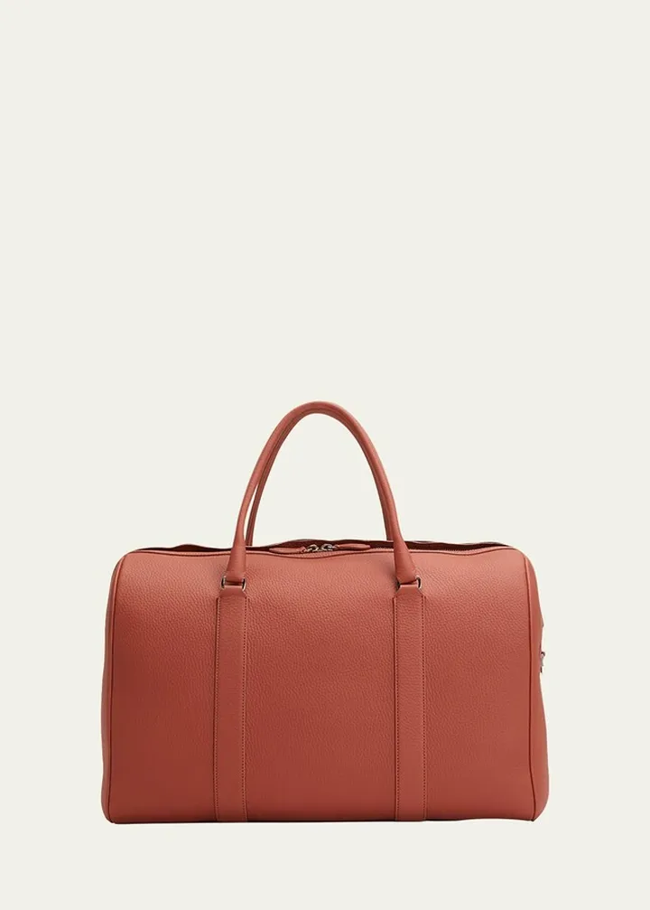 Men's Iowa Leather Duffel Bag
