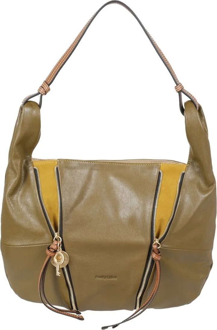 See by Chloé Zipped-Detail Hobo Tote Bag