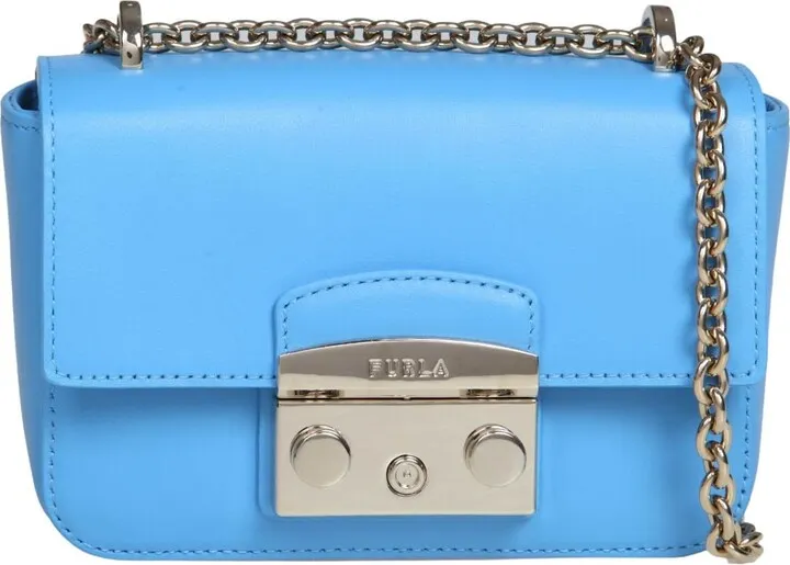 Metropolis In Leather Color Cerulean