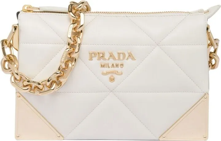 Quilted Nappa Leather Shoulder Bag