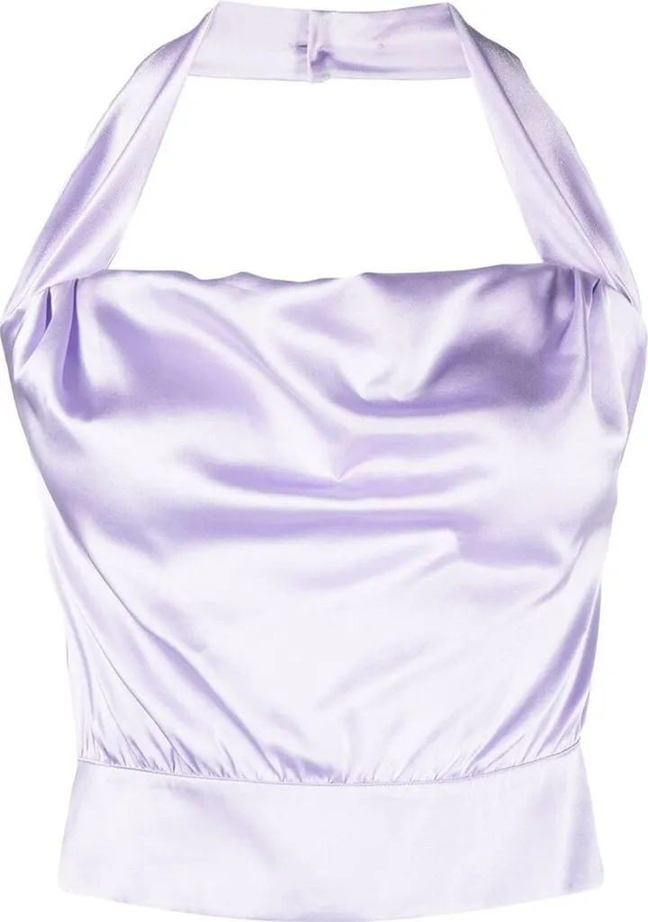 Silk Halterneck Top