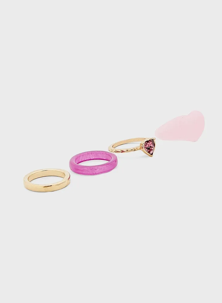 4 Pack Ring Set