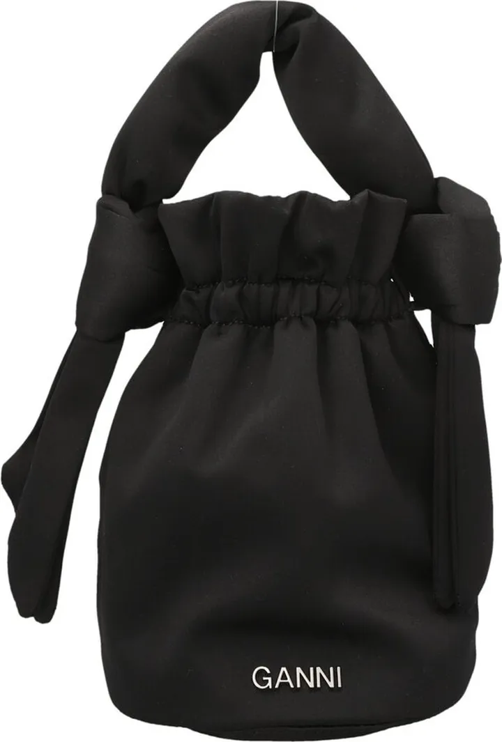 Ganni Occasion Knot Detailed Handbag