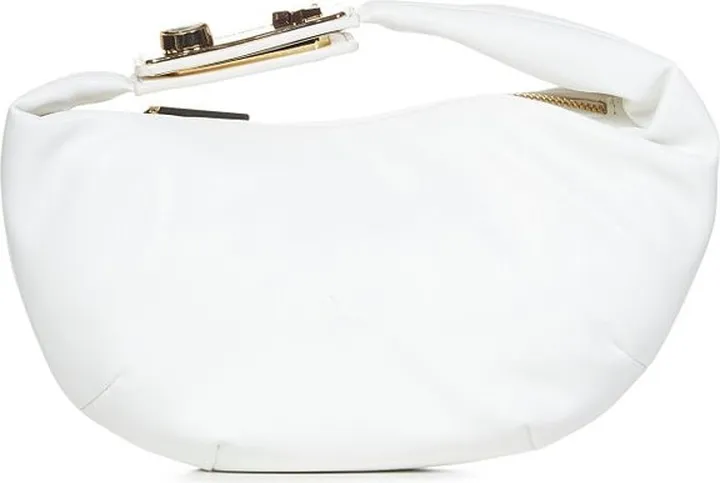 Chiara Ferragni Logo-Plaque Zipped Small Tote Bag