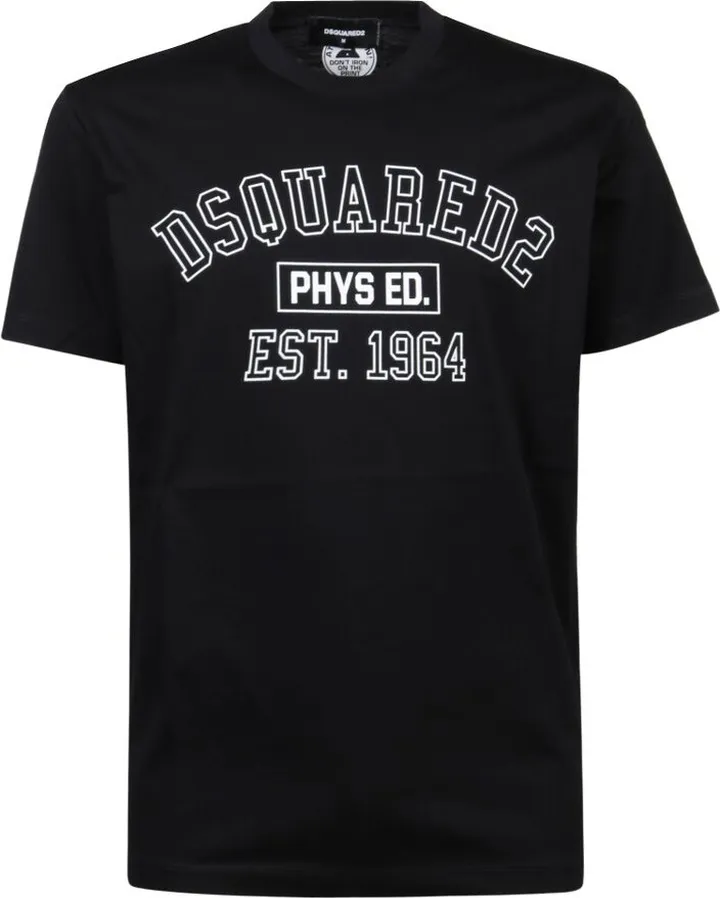 Dsquared2 Logo Printed Crewneck T-Shirt