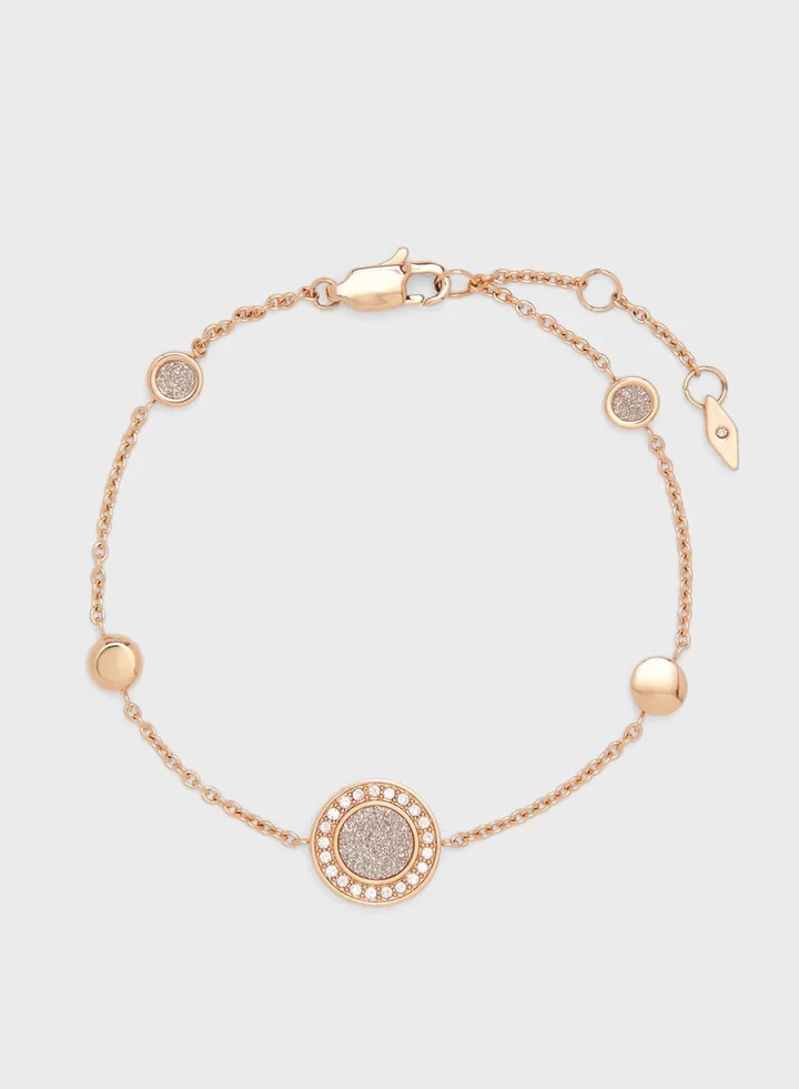 Stone Detail Chain Bracelet