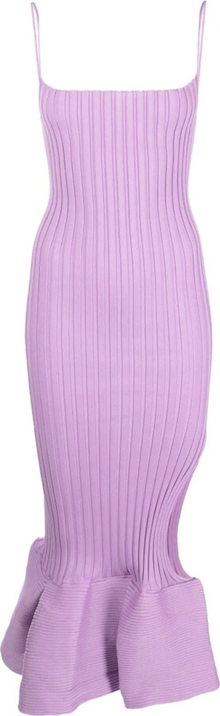 Emma fishtail-design midi dress