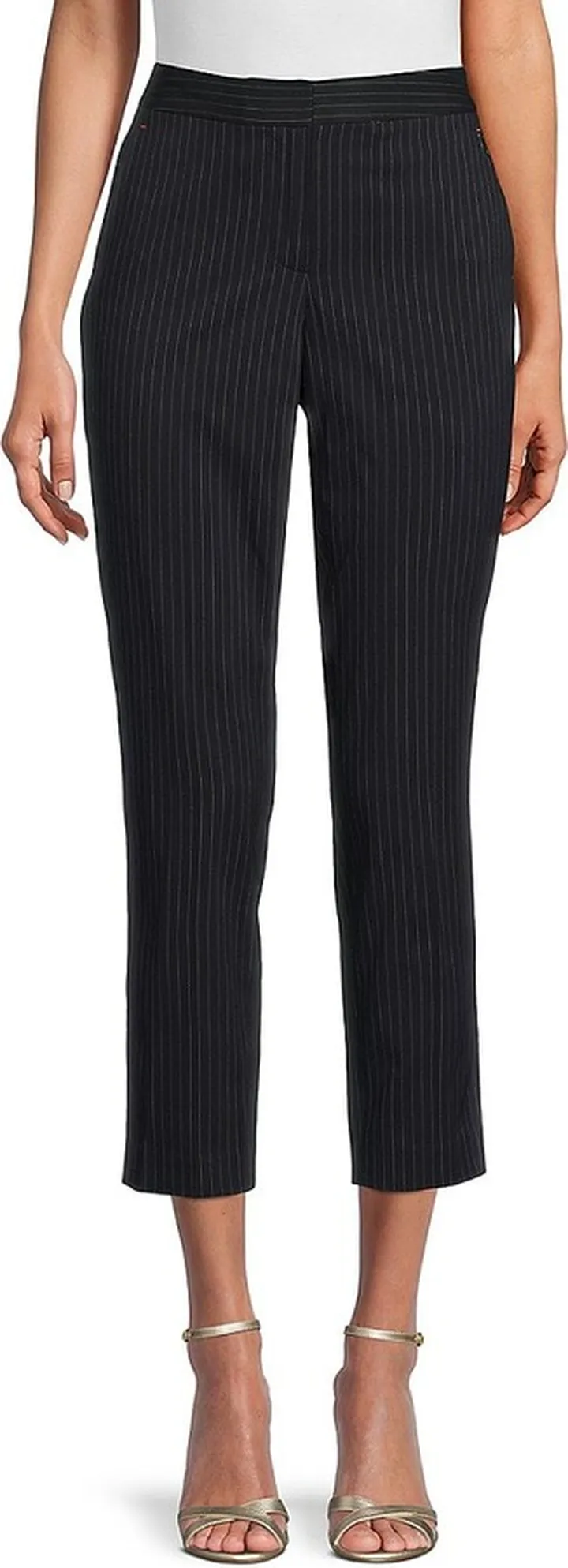 Pinstripe Skinny Trousers