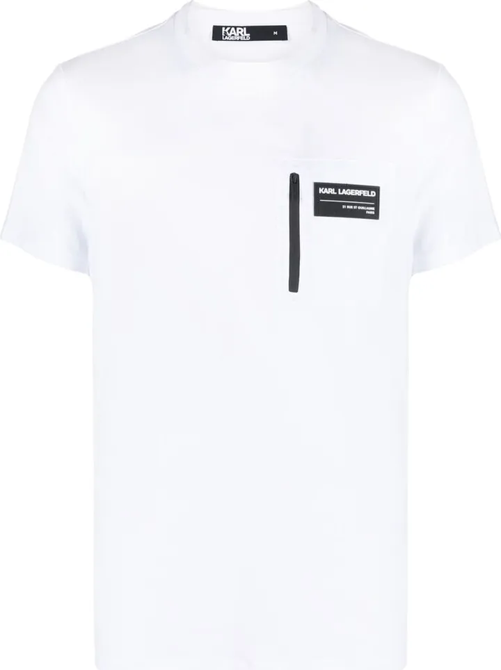 logo-patch short-sleeve T-shirt