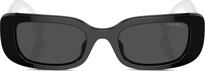 Logo-Print Rectangle-Frame Sunglasses