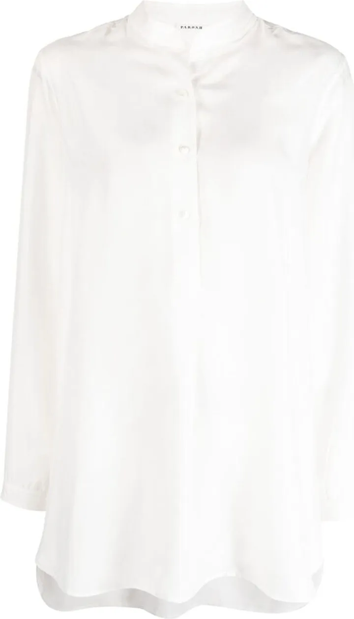 Abito silk tunic shirt