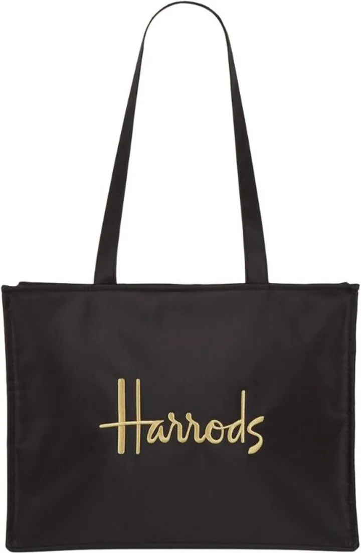 Harrods Logo Tote Bag