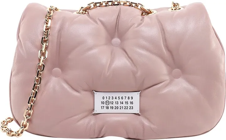 Soft leather shoulder bag