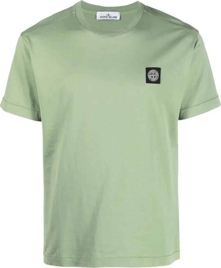 STONE ISLAND- Logo T-shirt