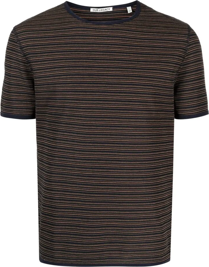 striped short-sleeve T-shirt
