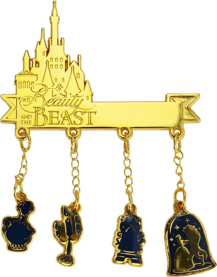 Beauty and the Beast Castle Charm Lapel Pin