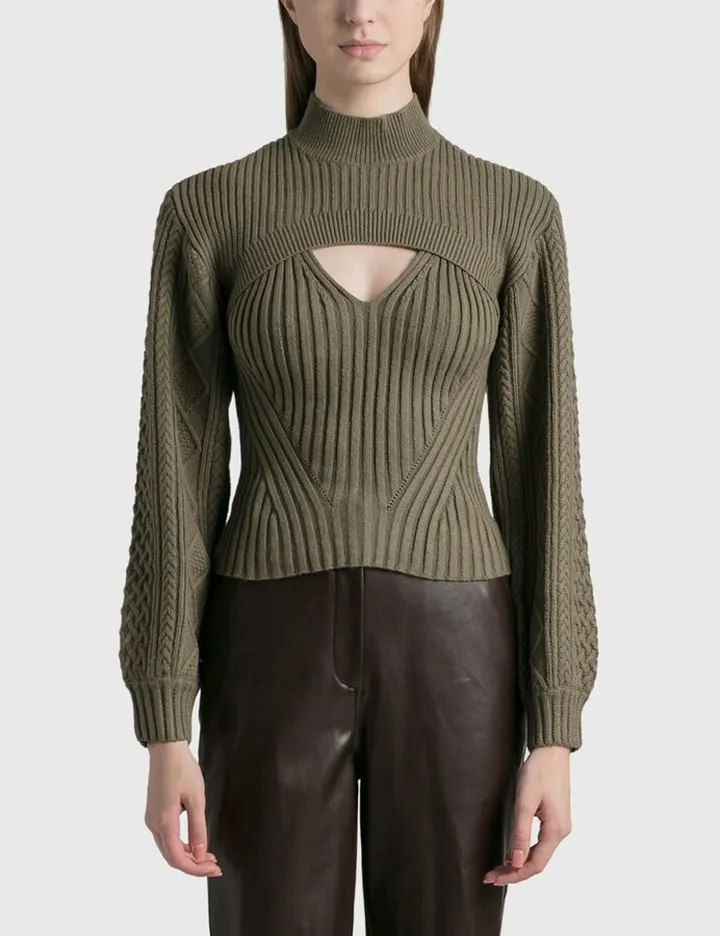 Elkie Fisherman Turtleneck