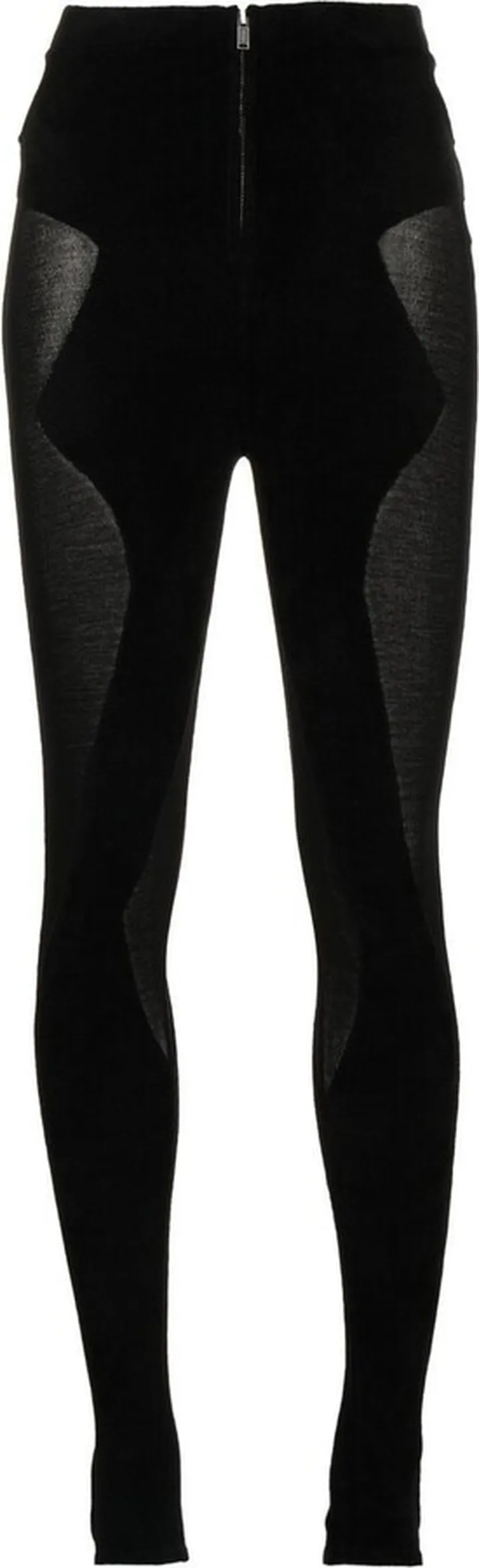 Intarsia-Knit Slim-Cut Trousers