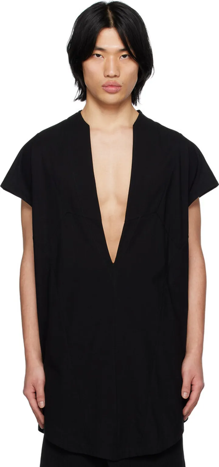 Julius Black V-Neck T-Shirt
